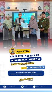 Study Tiru SMP Negeri 15 Yogyakarta ke Perpustakaan Gibraltar MAN Temanggung sebagai salah satu langkah dalam membangun layanan yang inovatif dan bermakna untuk di aplikasikan di Perpustakaan Senyum SMP Negeri 15 Yogyakarta.