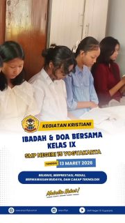 Kegiatan murid Kristen "Althered Youth" dan murid Katolik "Aloysius Gonzaga" ✨