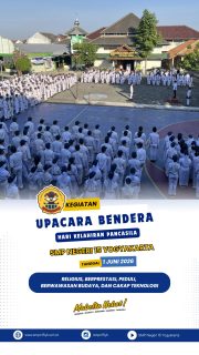 Pelaksanaan Upacara Bendera Memperingati Hari Kelahiran Pancasila 🇮🇩