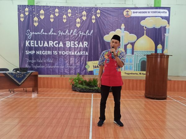 SYAWALAN HALAL BI HALAL GURU DAN KARYAWAN SMP N 15 YOGYAKARTA