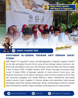 Khataman Al-Quran, Sucikan Hati dengan Zakat Fitrah ✨