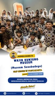 Belajar sejarah di Museum Sonobudoyo. Satu langkah kecil memahami jati diri bangsa.