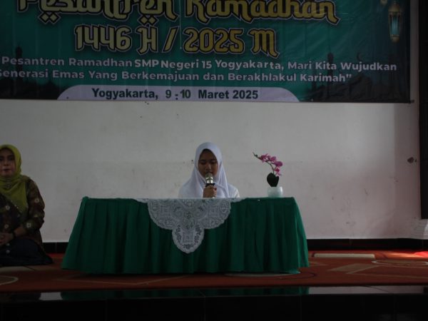 Pesantren Ramadan 1446 H/2025 M SMPN 15 Yogyakarta: Menanamkan Nilai Keislaman dan Kebersamaan