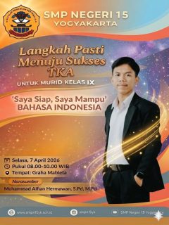 Langkah pasti menuju sukses TKA untuk murid kelas IX ✨