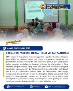 Sosialisasi program sekolah dan parenting untuk orangbtuaz. 
#mabelta 
#mabeltahebat
