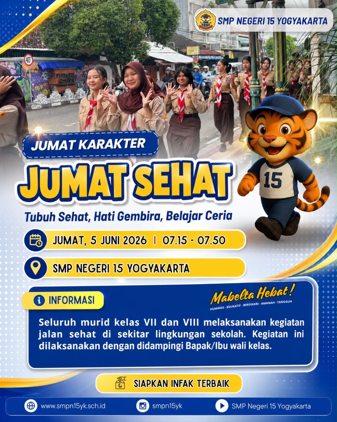 Informasi Jumat Karakter - Jumat Sehat