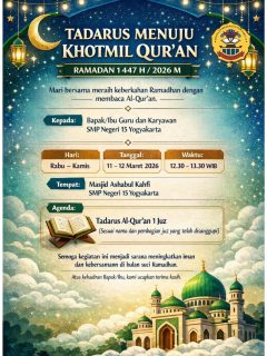 Tadarus Menuju Khotmil Quran
Ramadan 1447 H ✨
