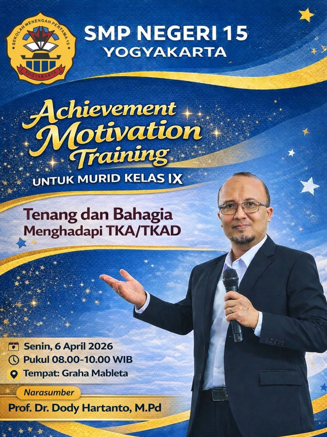 Persiapan menghadapi TKA/TKAD bagi siswa kelas IX SMP Negeri 15 Yogyakarta ✨