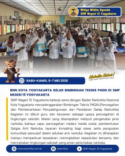 Bimbingan Teknis P4GN bersama BNN Kota Yogyakarta ✨