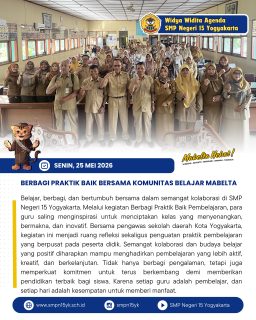 Berbagi Praktik Baik Bersama Komunitas Belajar Mabelta ✨