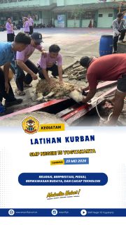 Kegiatan Latihan Kurban bagi Murid di SMP Negeri 15 Yogyakarta 🐄🐐